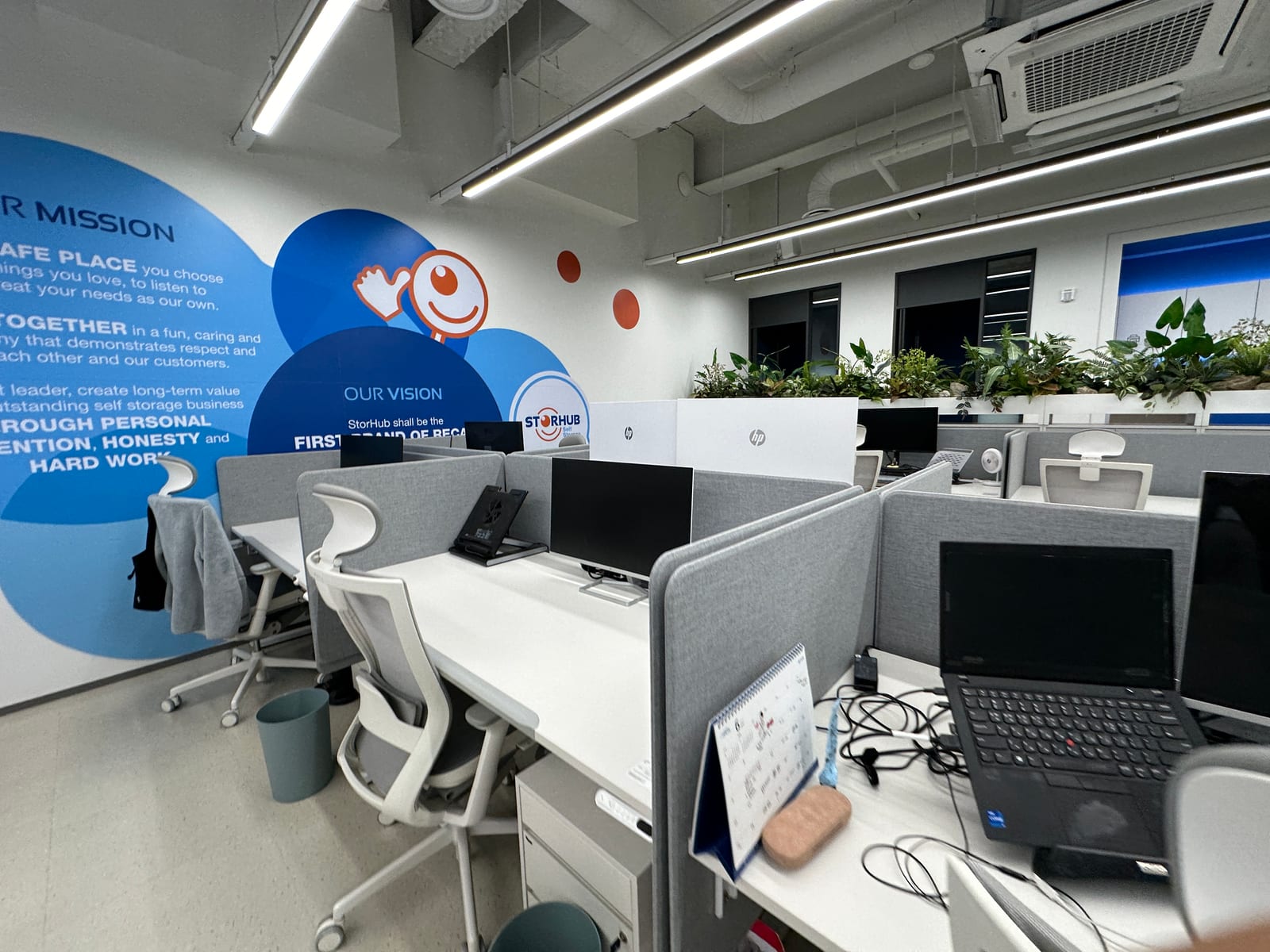 군포 당정동 학교청소 시공 사진